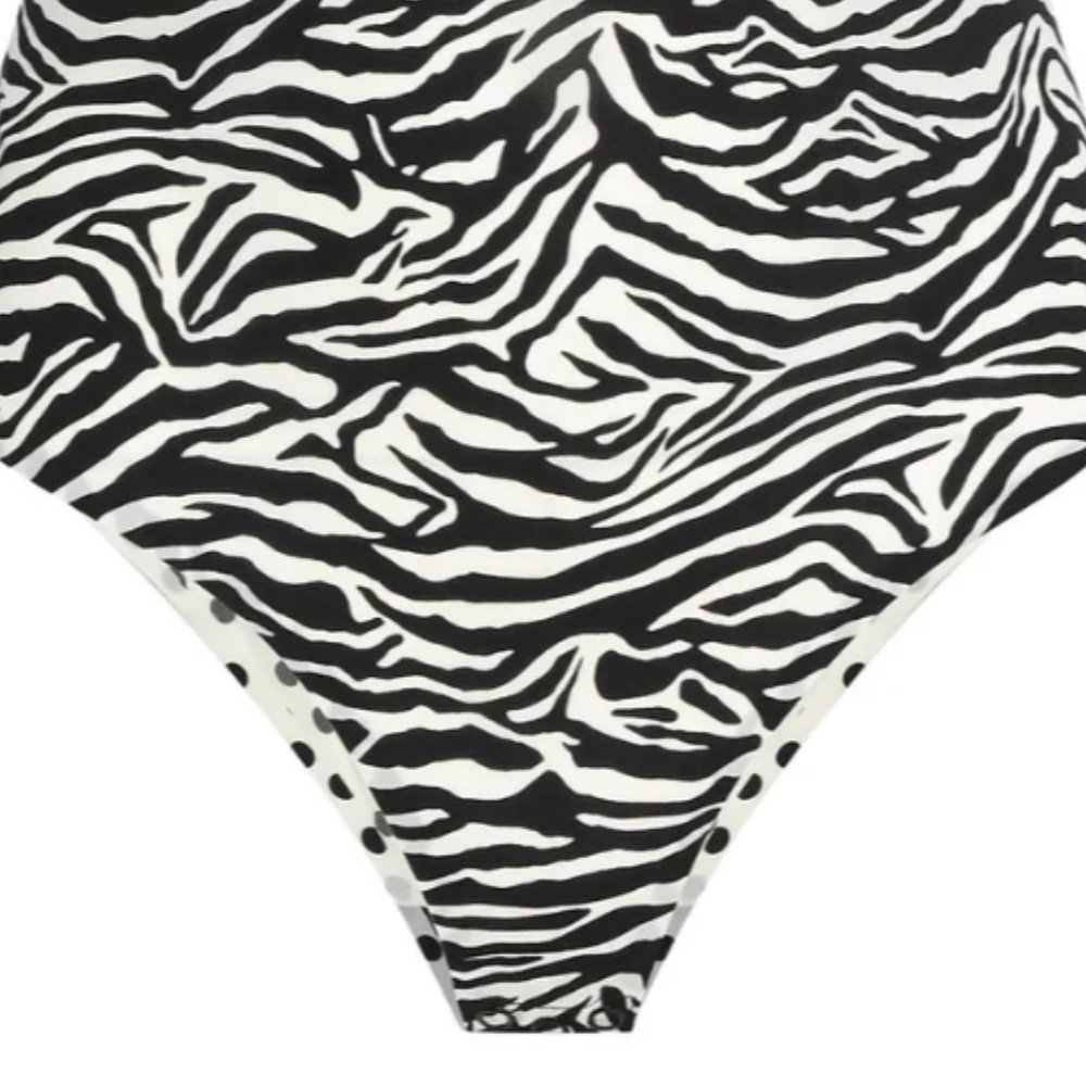 NWT $135 STELLA MCCARTNEY mesh bodysuit LARGE - Picture 5 of 7